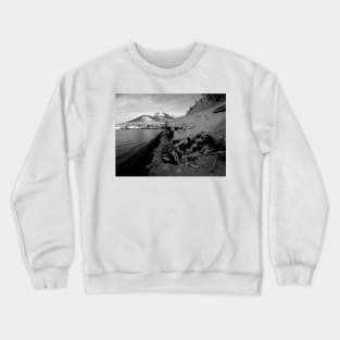 Petropavlovsk Beach. Kamchatka, Russia Crewneck Sweatshirt